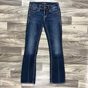Silver Jeans, Aiko Bootcut, 26x33 EUC